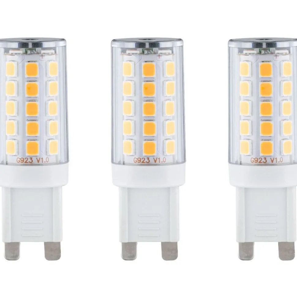 LED-pistokantalamppu Paulmann Pin Base, G9, 250lm, 2.5W, 2700K, kirkas, 3kpl