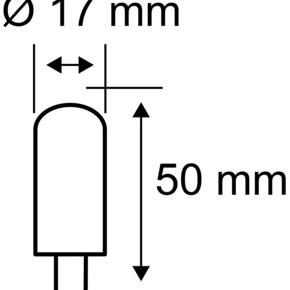 LED-pistokantalamppu Paulmann Pin Base, G9, 250lm, 2.5W, 2700K, kirkas, 3kpl