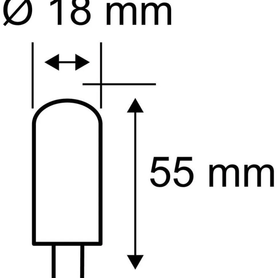LED-pistokantalamppu Paulmann Pin Base, G9, 270lm, 4W, säädettävä värilämpötila, kirkas