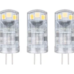 LED-pistokantalamppu Paulmann Pin Base, 12V, G4, 200lm, 1.8W, 2700K, kirkas, 3kpl