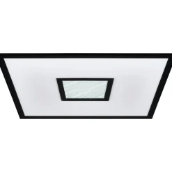 LED-Plafondi Eglo Bordonara 21.5W 45x45cm kaukosäädin RGBW musta/valkoinen