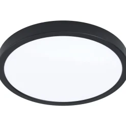 LED-Plafondi Eglo Fueva 5 Ø28,5cm 4000K musta pyöreä pinta-asennettava