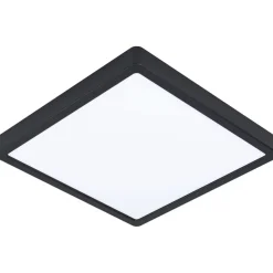 LED-Plafondi Eglo Fueva 5 28,5x28,5cm 4000K musta pinta-asennettava vaihdettava LED