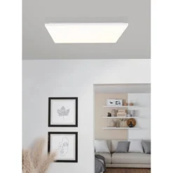 LED-Plafondi Eglo Trupiana 21.5W 44x44cm kaukosäädin RGBW valkoinen