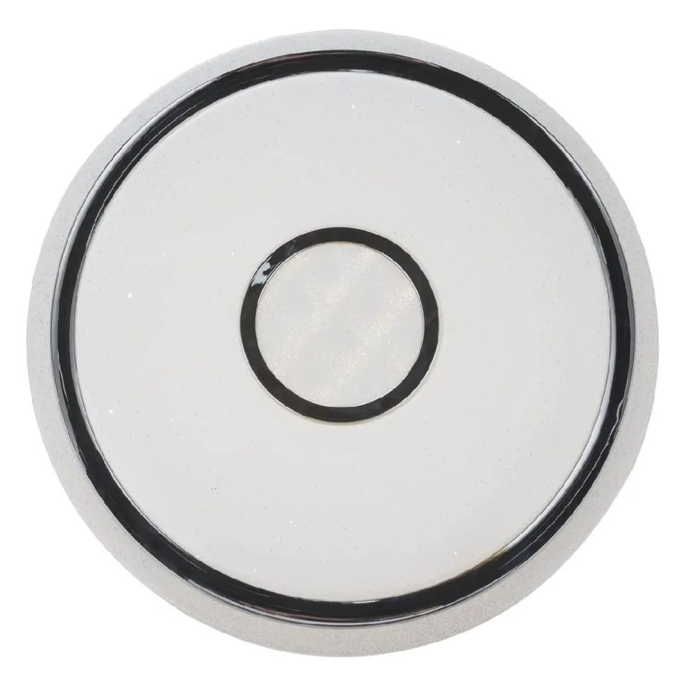 LED-plafondi Globo Dani Ø50cm 40W himmennettävä valkoinen