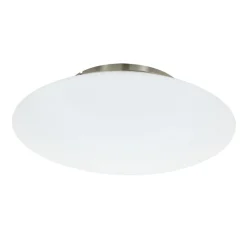 LED-plafondi Eglo Crosslink Frattina-C 27W Ø435x130 mm IP20 harjattu teräs/valkoinen