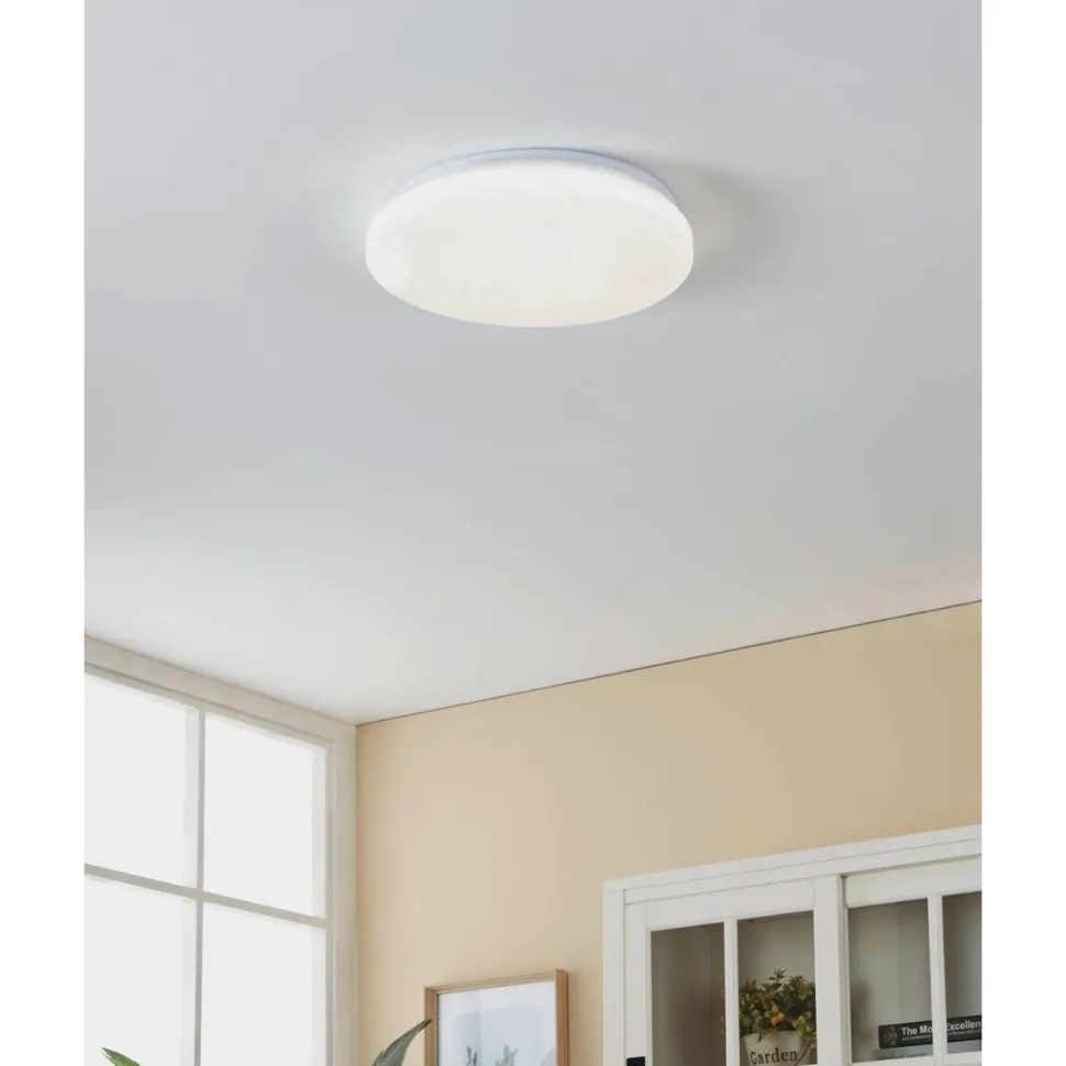 LED-Plafondi Eglo Frania-S 18W Ø31cm 4000K valkoinen