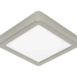 LED-Plafondi Eglo Fueva 5 himmennettävä mattanikkeli/valkoinen eri kokoja
