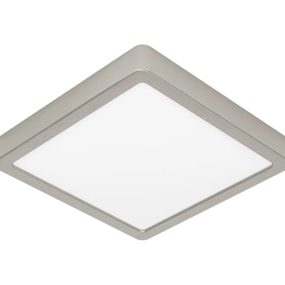LED-Plafondi Eglo Fueva 5 himmennettävä mattanikkeli/valkoinen eri kokoja