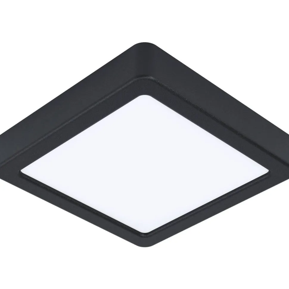LED-Plafondi Eglo Fueva 5 4000K musta pinta-asennettava vaihdettava LED eri kokoja