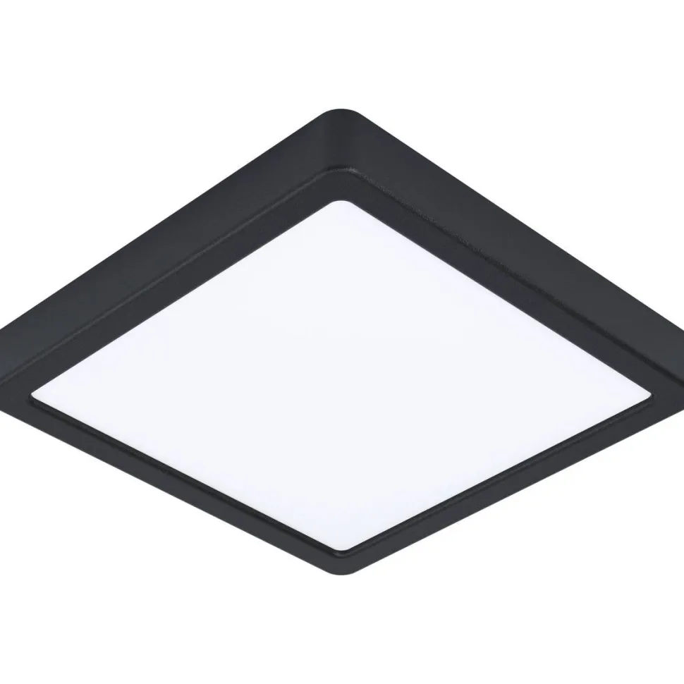LED-Plafondi Eglo Fueva 5 4000K musta pinta-asennettava vaihdettava LED eri kokoja