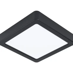 LED-Plafondi Eglo Fueva 5 3000K musta pinta-asennettava vaihdettava LED eri kokoja
