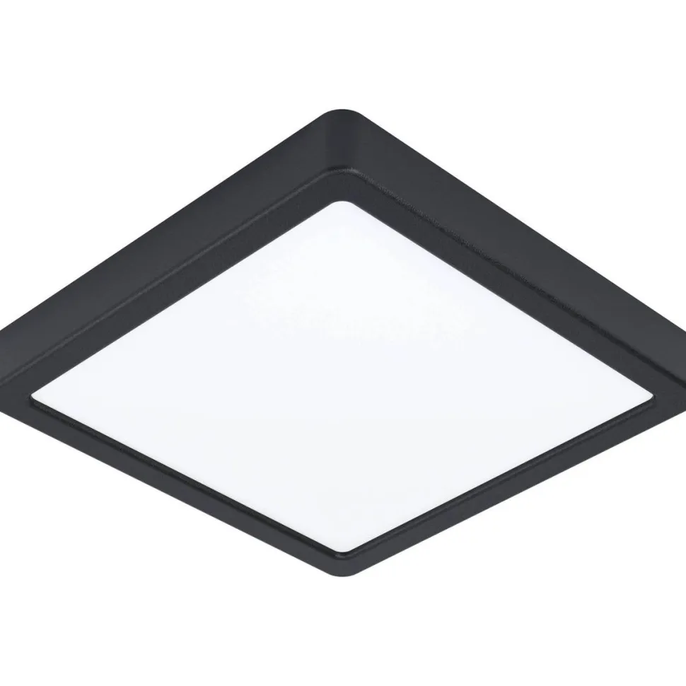 LED-Plafondi Eglo Fueva 5 3000K musta pinta-asennettava vaihdettava LED eri kokoja