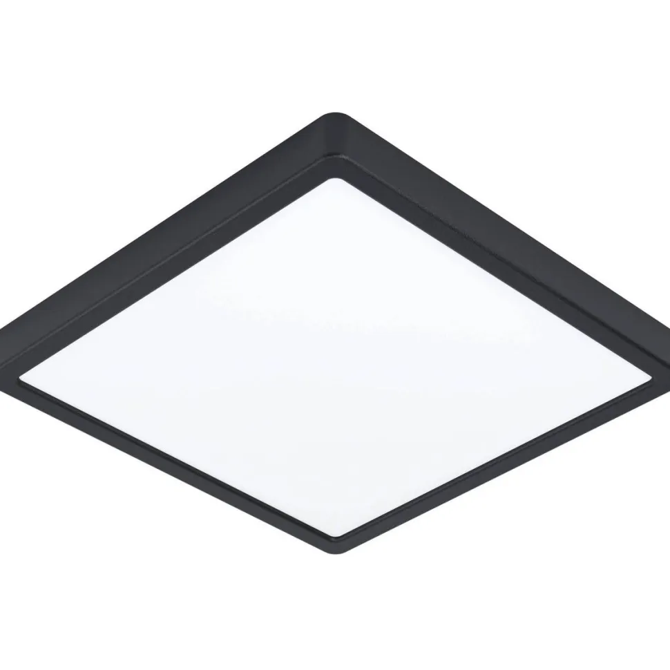 LED-Plafondi Eglo Fueva 5 3000K musta pinta-asennettava vaihdettava LED eri kokoja