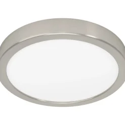 LED-Plafondi Eglo Fueva 5 17W Ø21cm himmennettävä mattanikkeli/valkoinen