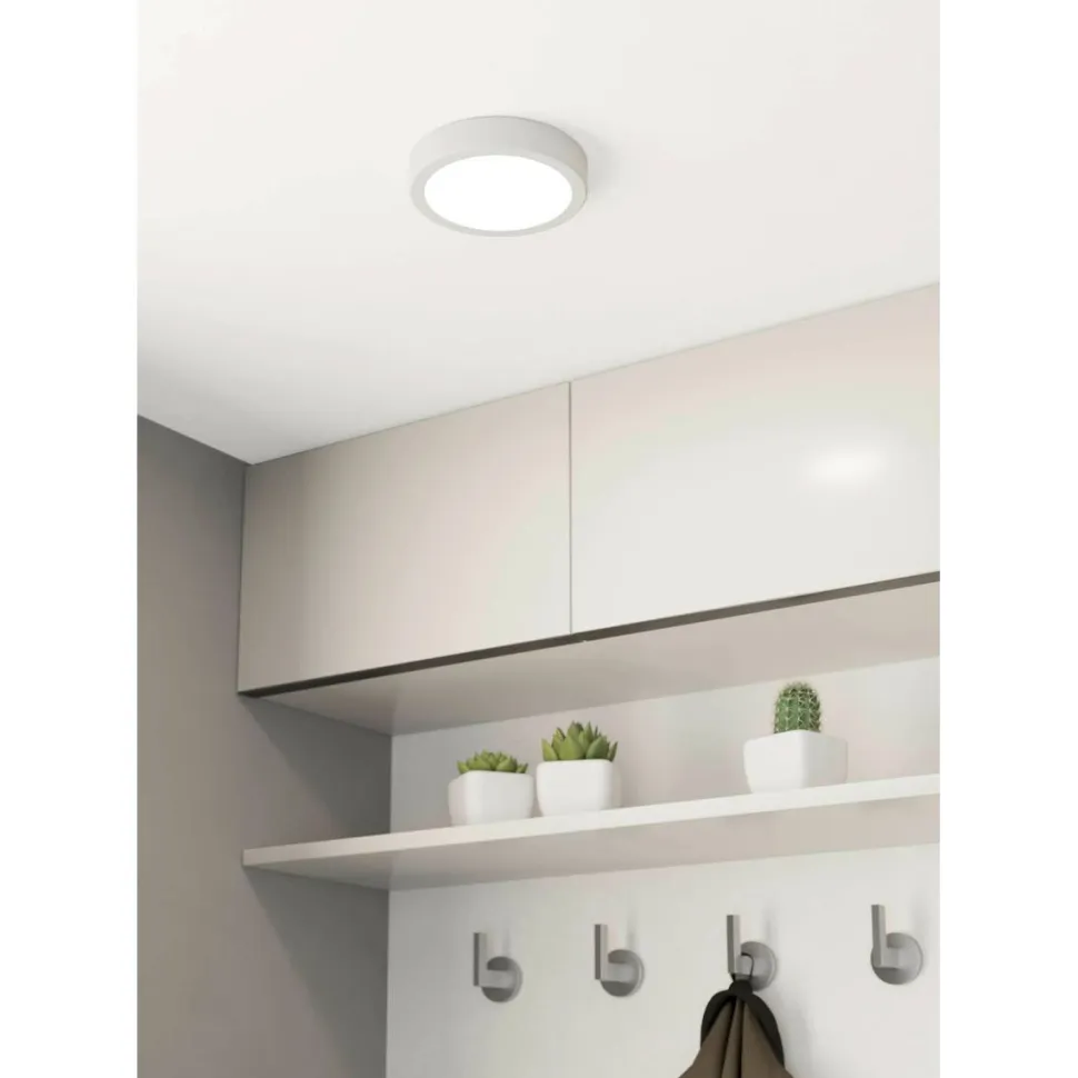 LED-Plafondi Eglo Fueva 5 11W Ø16cm himmennettävä pyöreä eri värejä