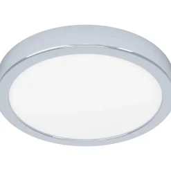 LED-Plafondi Eglo Fueva 5 17W Ø21cm IP44 kromi/valkoinen