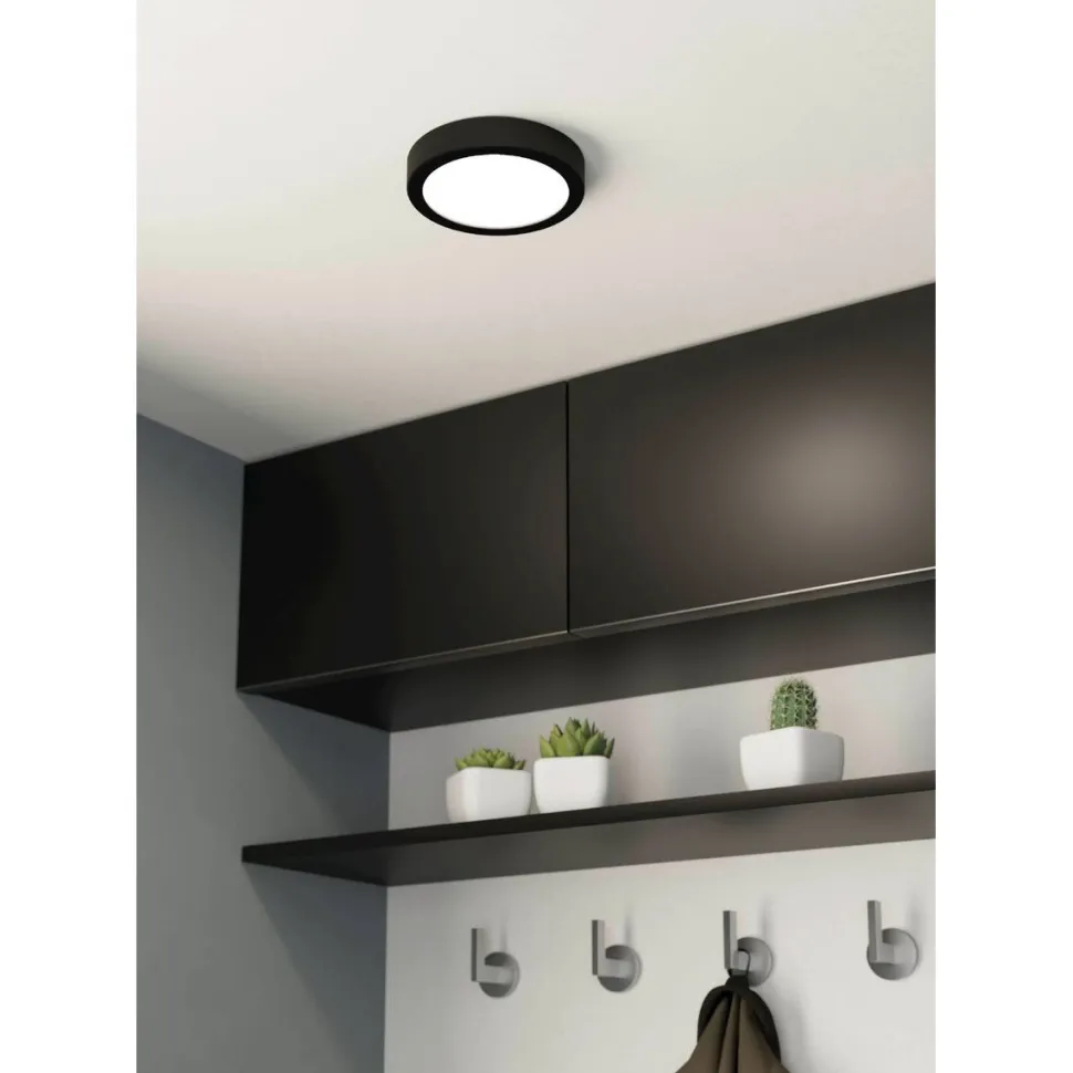 LED-Plafondi Eglo Fueva 5 11W Ø16cm IP44 pyöreä eri värejä