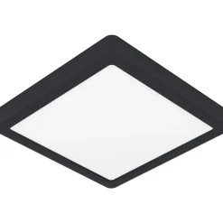 LED-Plafondi Eglo Fueva 5 11W 16x16cm himmennettävä musta/valkoinen