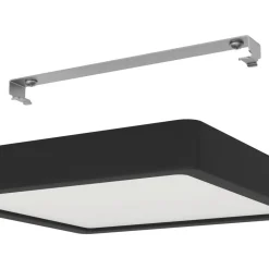LED-Plafondi Eglo Fueva 5 11W 16x16cm himmennettävä musta/valkoinen
