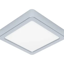 LED-Plafondi Eglo Fueva 5 11W 16x16cm IP44 kromi/valkoinen