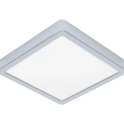 LED-Plafondi Eglo Fueva 5 11W 16x16cm IP44 kromi/valkoinen
