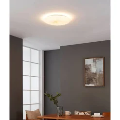 LED-Plafondi Eglo Nieves 1 valkoinen/kulta eri kokoja