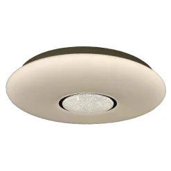 LED-plafondi FocusLight Moon Ø34cm 18W valkoinen