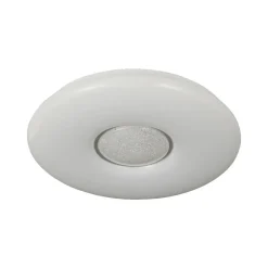 LED-plafondi FocusLight Moon Ø39,5cm 24W valkoinen
