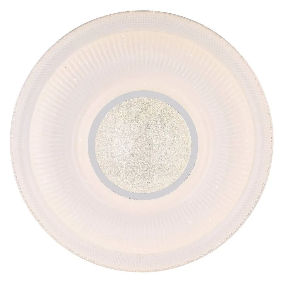 LED-plafondi Globo Magnifique Ø50cm 30W himmennettävä valkoinen