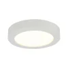 LED-plafondi Globo Paula Ø22,6cm 18W valkoinen