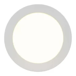 LED-plafondi Globo Paula Ø22,6cm 18W valkoinen