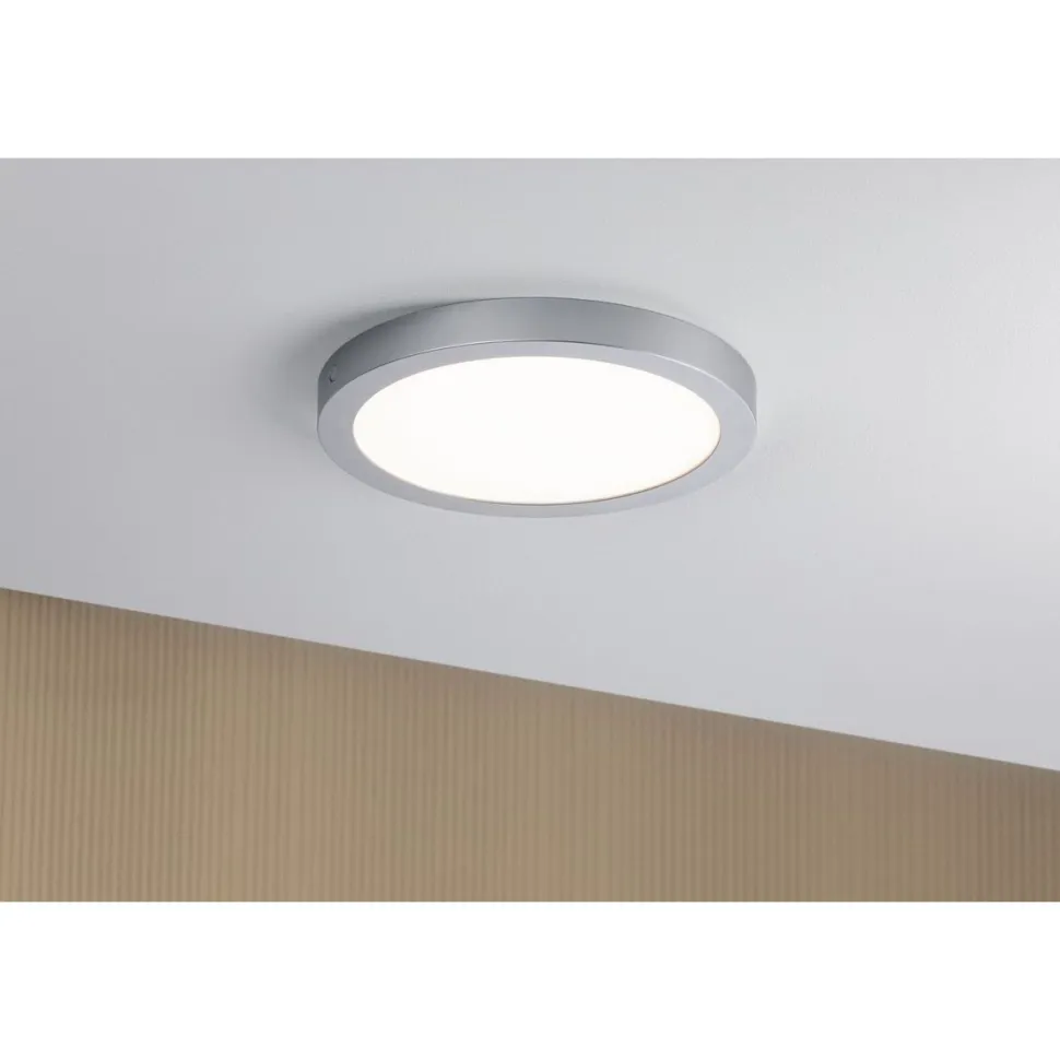 LED-Plafondi Paulmann Abia Ø300mm mattakromi