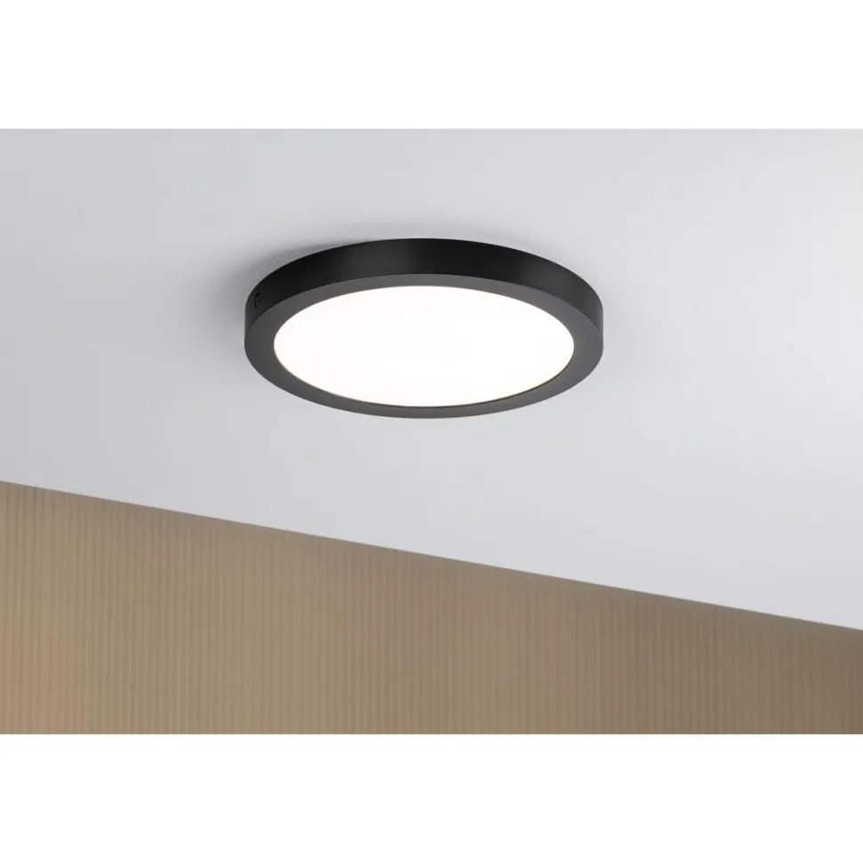 LED-Plafondi Paulmann Atria Ø300mm mattamusta