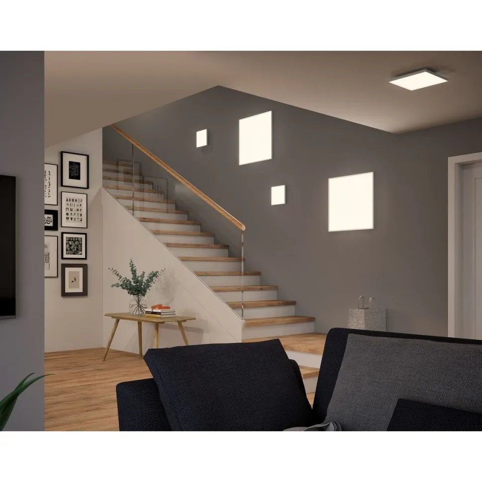 LED-Plafondi Paulmann Velora 300x300mm mattavalkoinen