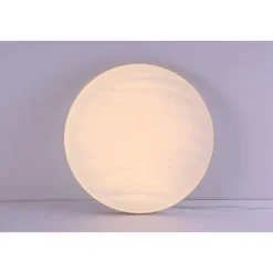 LED-plafondi Polux Desert Ø38cm 24W himmennettävä valkoinen