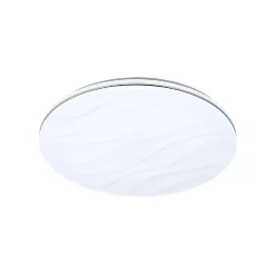 LED-plafondi Polux Desert Ø48cm 36W himmennettävä valkoinen