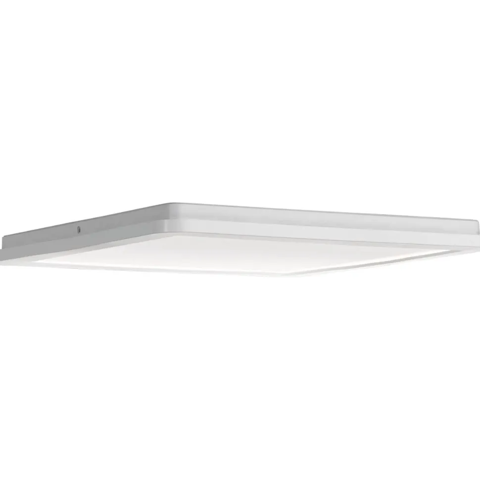 LED-plafondi Trio Camillus 40x40 cm valkoinen IP44