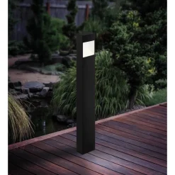 LED-pollarivalaisin Eglo Manfria, 87cm, antrasiitti