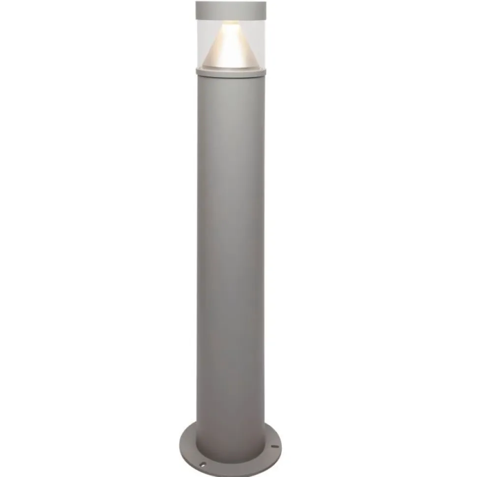 LED-pollarivalaisin Hide-a-lite Milo Pillar harmaa 3000K