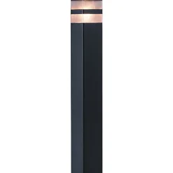 LED-pollarivalaisin LED Energie Haag E27 40W 800mm musta