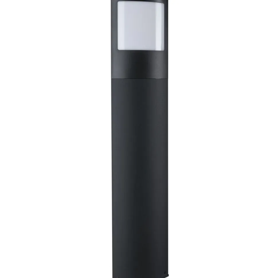 LED-pollarivalaisin liike- ja hämärätunnistimella Paulmann Padea, Smart Home Zigbee 3.0, IP44, antrasiitti