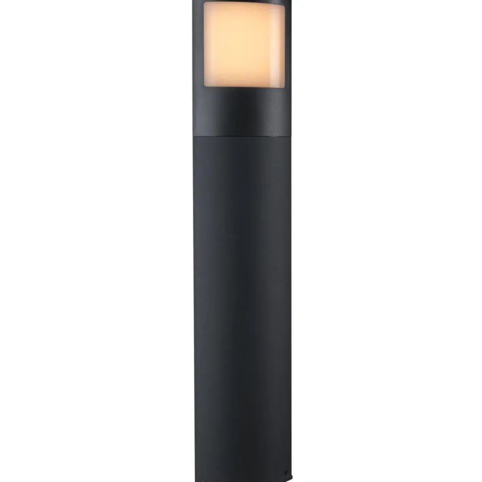 LED-pollarivalaisin liike- ja hämärätunnistimella Paulmann Padea, Smart Home Zigbee 3.0, IP44, antrasiitti
