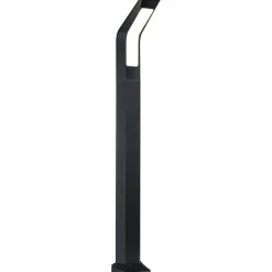 LED-pollarivalaisin liiketunnistimella Paulmann Merano, IP44, 91cm, 3000K, korroosionkestävä, antrasiitti