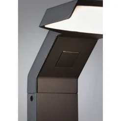 LED-pollarivalaisin liiketunnistimella Paulmann Zenera, 67cm, IP44, 2200-3000K, korroosionkestävä, antrasiitti