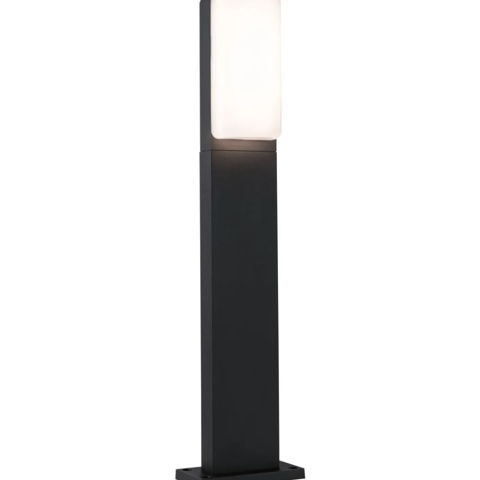 LED-pollarivalaisin Paulmann Bonnie, 60cm, IP44, 3000K, antrasiitti