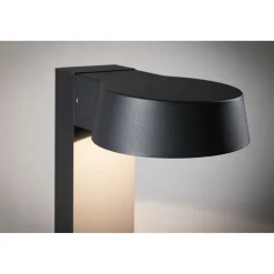 LED-pollarivalaisin Paulmann Capea Grand, IP44, 3000K, antrasiitti