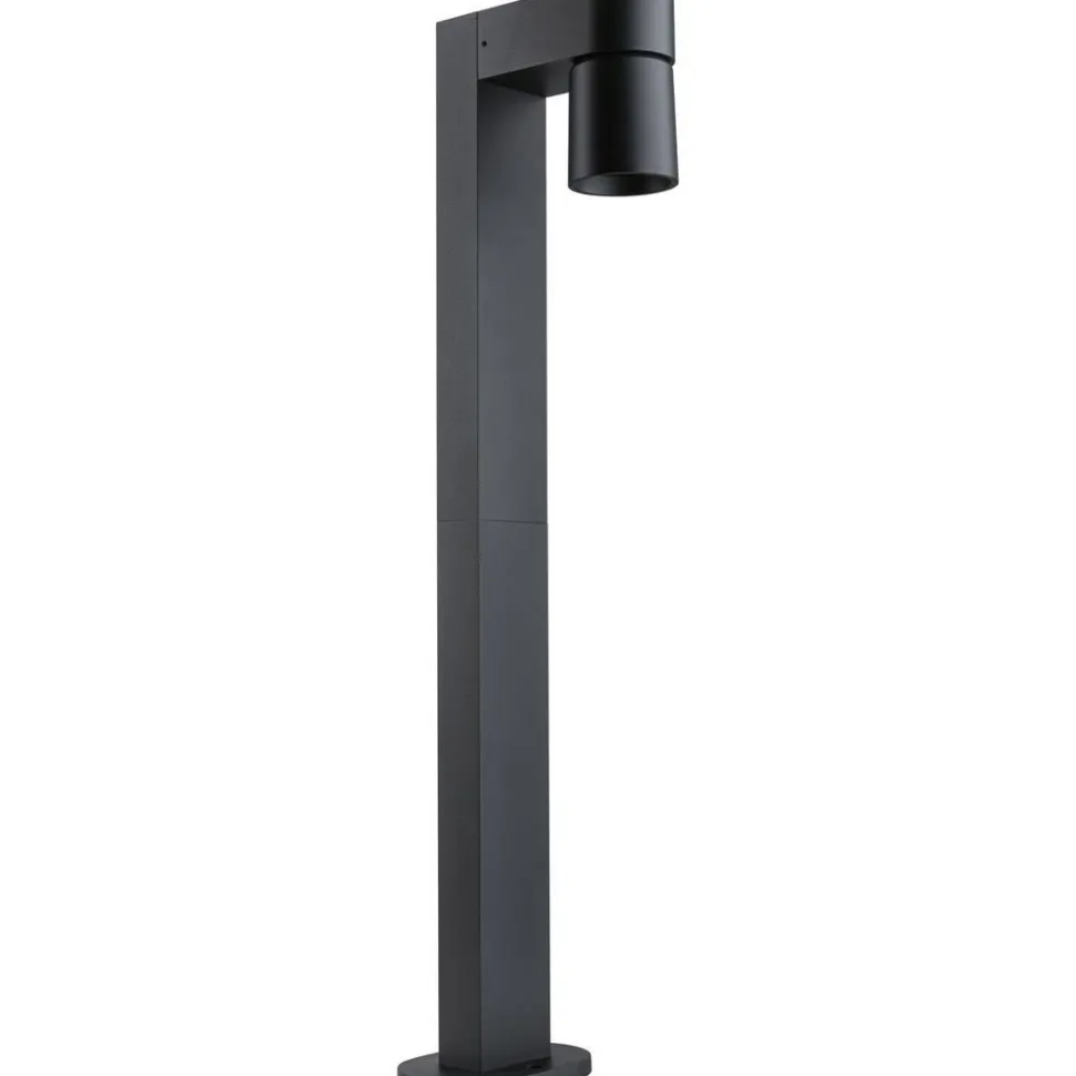 LED-pollarivalaisin Paulmann Kimu, IP44, 82.2cm, 3000K, antrasiitti