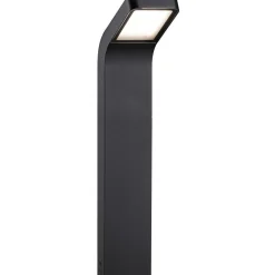 LED-pollarivalaisin Paulmann Kulma, 50cm, IP44, 3000K, korroosionkestävä, antrasiitti