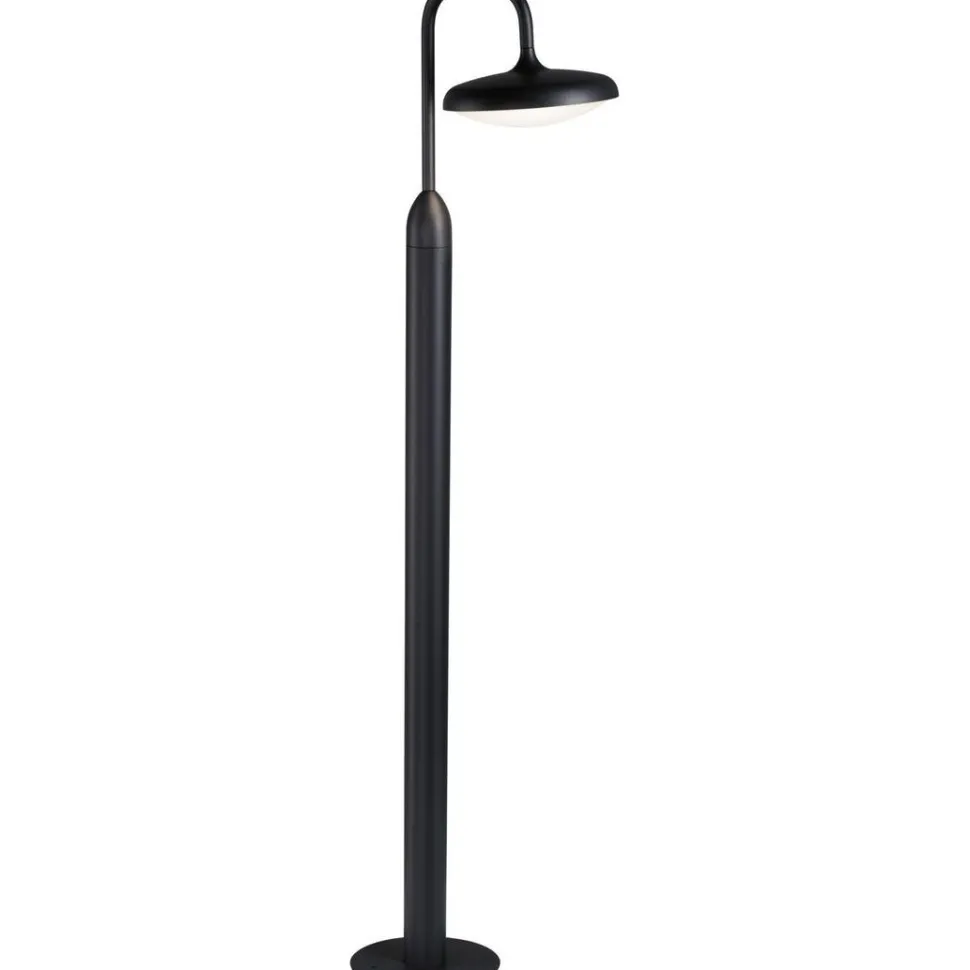 LED-pollarivalaisin Paulmann Nostro, IP44, 113.5cm, 3000K, korroosionkestävä, antrasiitti